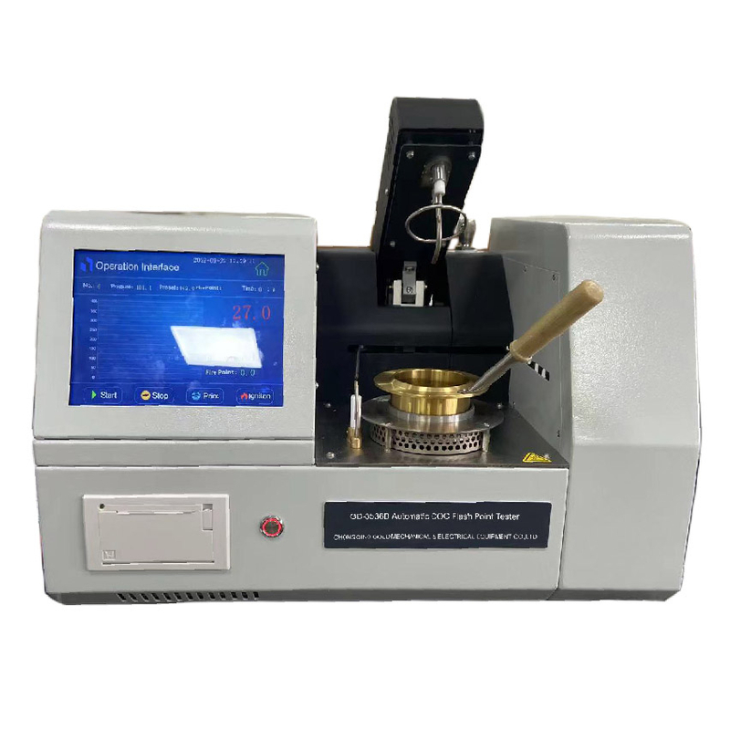  Instrumen Tes Titik Flash dan Titik Api dengan Metode Cup Open Cleveland ASTM D92